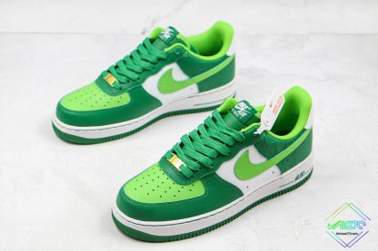 Nike Air Force 1 Low Shamrock St Patricks Day overall