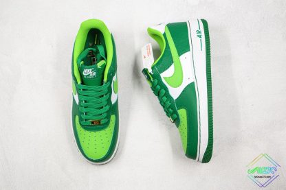 Nike Air Force 1 Low Shamrock St Patricks Day tongue