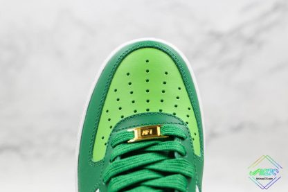 Nike Air Force 1 Low Shamrock St Patricks Day vamp