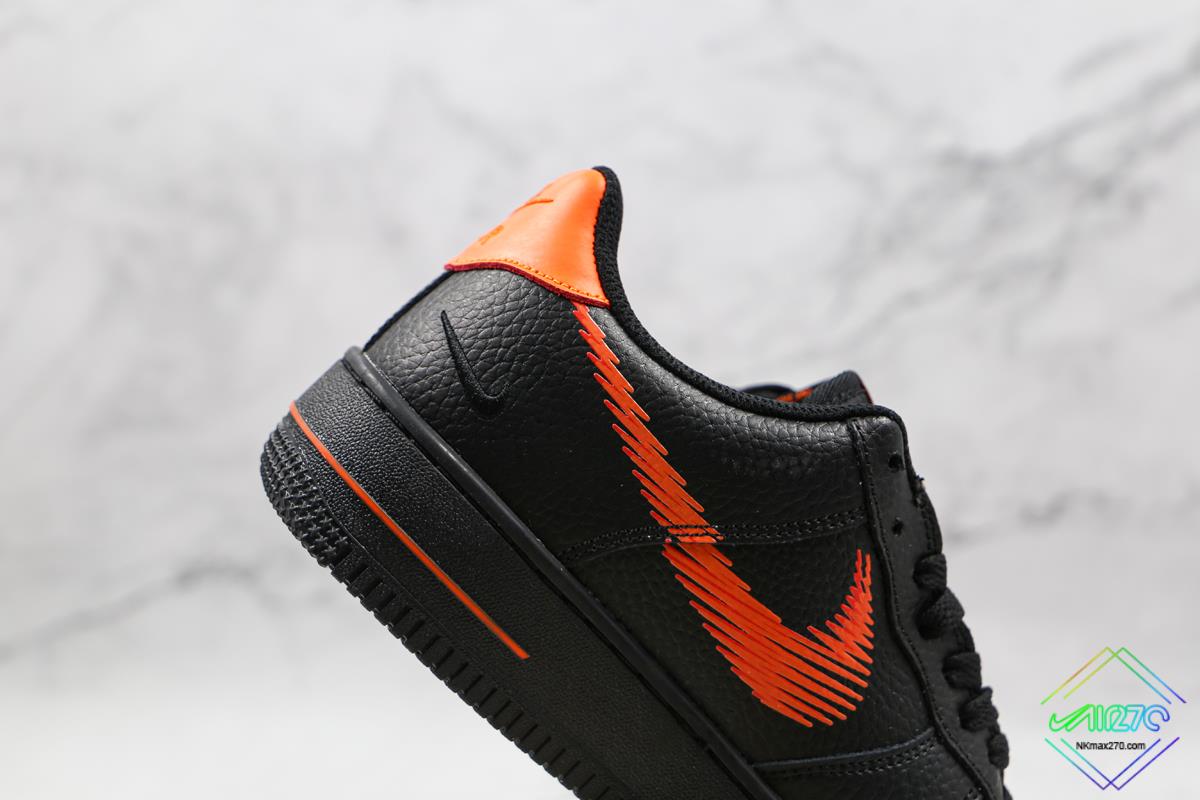Nike Air Force 1 Low Zig Zag Black Orange, Nike, Black and Orange AF1 🔥   By The Sole Supplier