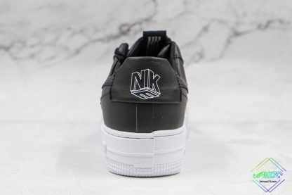Nike Air Force 1 Pixel Black heel
