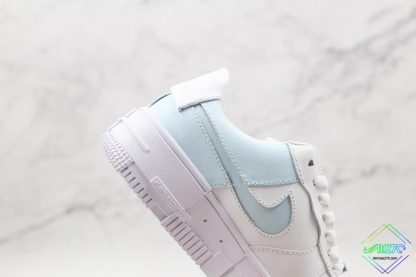 Nike Air Force 1 Pixel Low White Blue lateral side