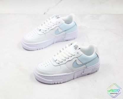 Nike Air Force 1 Pixel Low White Blue overall