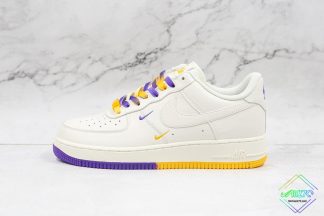 Nike Air Force 1 White Lakers Los Angeles