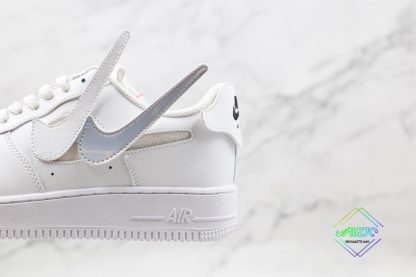 Nike Air Force 1 White Removable swoosh