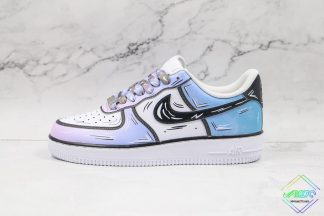 Nike Air Force Marshmallow Light Purple Blue