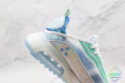 Nike Air Max 2090 Glacial Blue Water Cube medial side