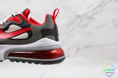 Nike Air Max 270 React University Red lateral side