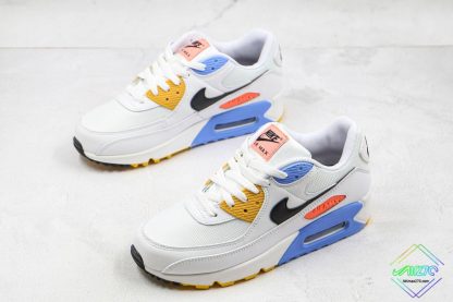 Nike Air Max 90 Pure Platinum Solar Flare overall