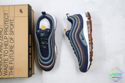 Nike Air Max 97 Cork Hasta Obsidian tongue