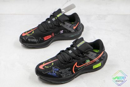 Nike Air Zoom Pegasus 38 Black Graffiti overall