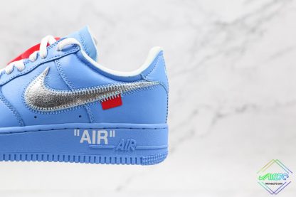 Off-White Nike Air Force 1 Low MCA Blue silver swoosh