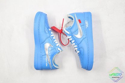 Off-White x Nike Air Force 1 Low MCA Blue lateral side