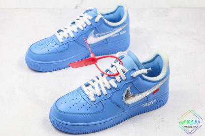 Off-White x Nike Air Force 1 Low MCA Blue overall