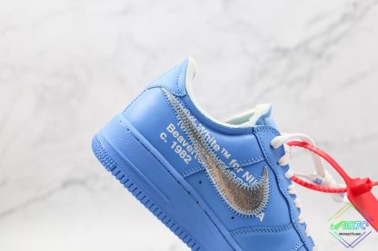 Off-White x Nike Air Force 1 Low MCA Blue swoosh