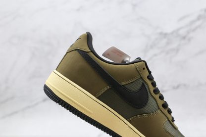 Undefeated x Nike Air Force 1 Low Ballistic Cargo Olive medial side