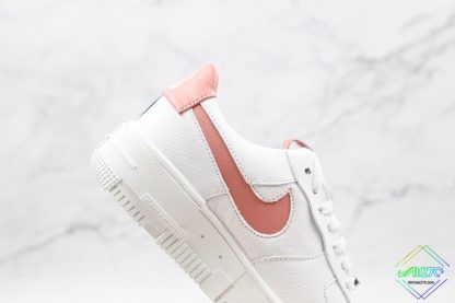 Wmns Nike Air Force 1 Pixel Rust Pink swoosh