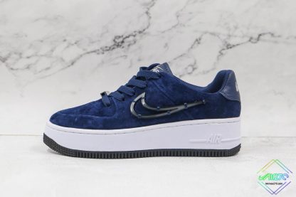 Wmns Nike Air Force 1 Sage Low LX Royal Blue