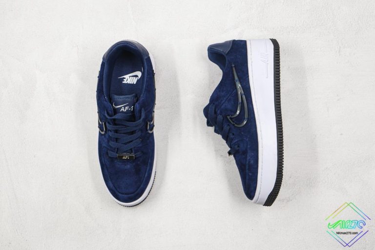 nike air force 1 sage low blue