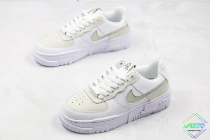 Women Nike Air Force 1 Pixel White Beige overall