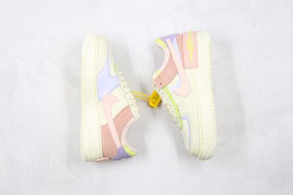 Womens Shoe Nike Air Force 1 Shadow Sail Pink swoosh