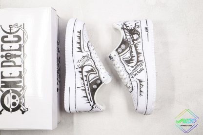 Custom Nike Air Force 1 one Piece White Black panling