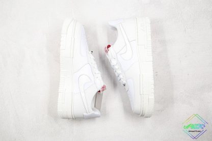 Nike AF1 Pixel Air Force 1 Summit White Red PANLING