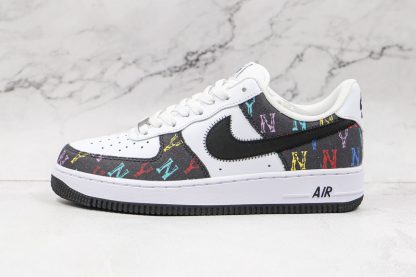 Nike Air Force 1 07 NY Logo Black White