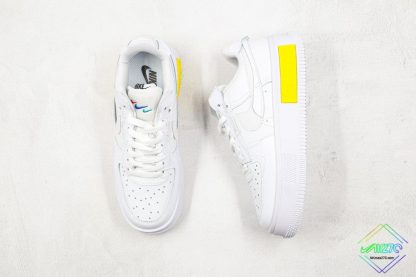 Nike Air Force 1 Fontanka White Photon Dust tongue