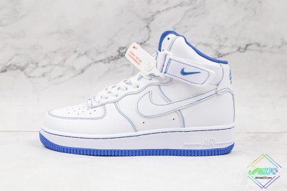 Nike Air Force 1 High Blue Stitching