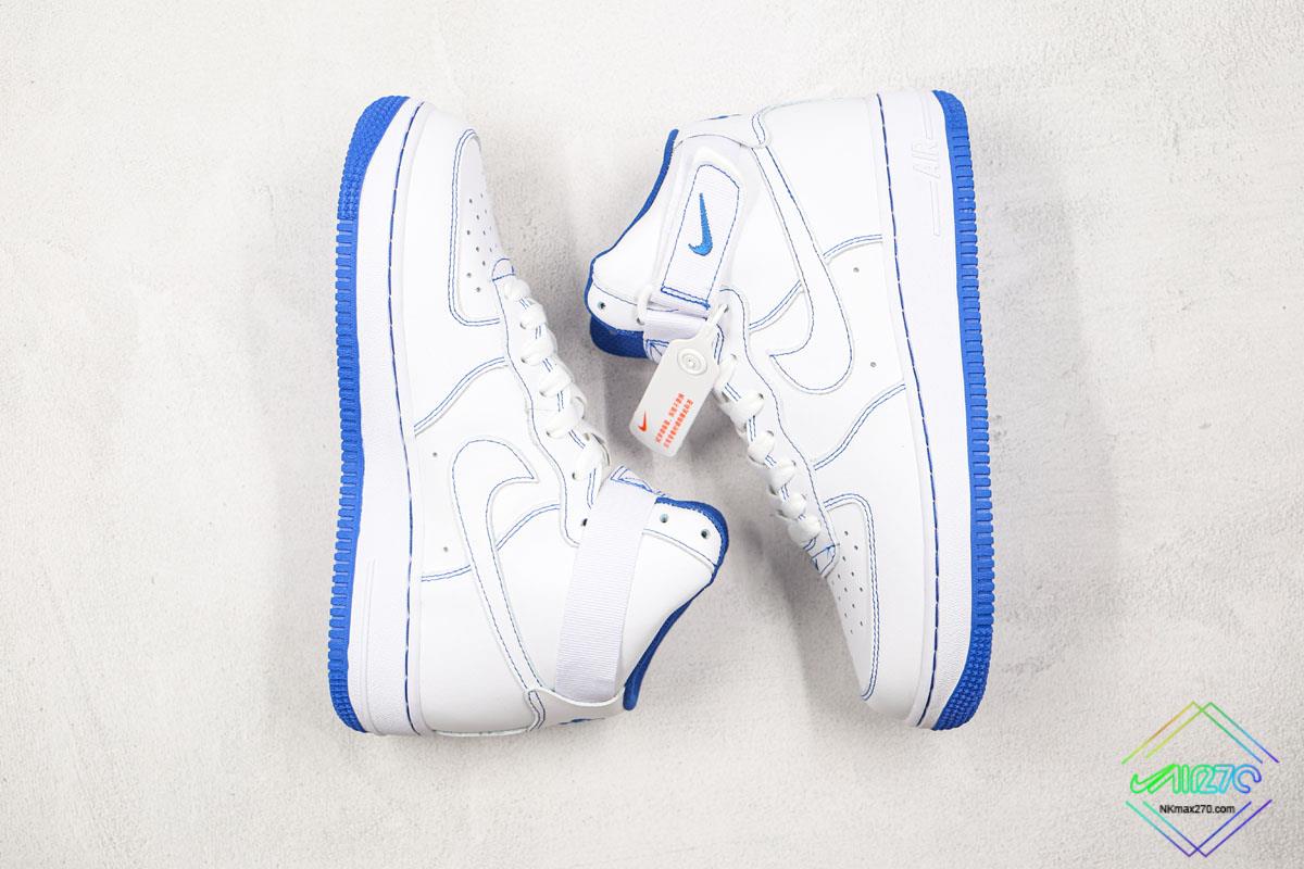 air force 1 dusty blue on feet