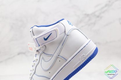 Nike Air Force 1 High Blue Stitching shoes