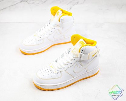 Nike Air Force 1 High Laser Orange Stitching shoes