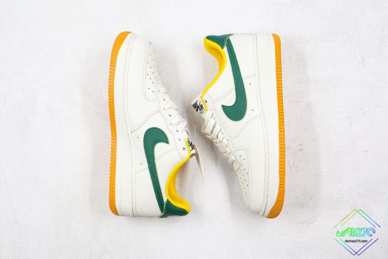 nike air force 1 green gum sole