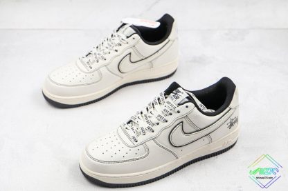 Nike Air Force 1 Low Stussy Black Stitching shoes