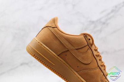Nike Air Force 1 Low Supreme Flax Wheat lateral side