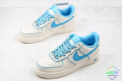 Nike Air Force 1 Low White Baby Blue overall