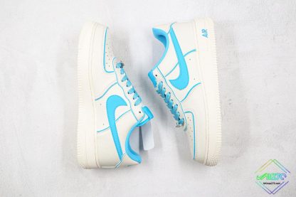 Nike Air Force 1 Low White Baby Blue panling