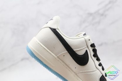Nike Air Force 1 Low White Black Blue lateral side