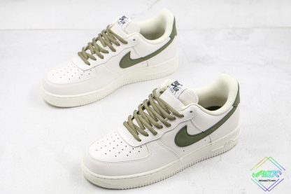 Nike Air Force 1 Low White Olive shoes