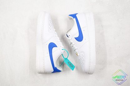 Nike Air Force 1 Low White Royal Blue panling