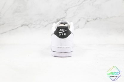 Nike Air Force 1 Low Zig Zag White Black back heel