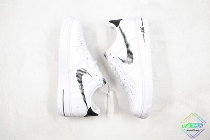 Nike Air Force 1 Low Zig Zag White Black sneaker