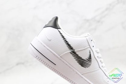 Nike Air Force 1 Low Zig Zag White Black swoosh