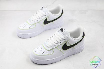 Nike Air Force 1 Low with Mint Green Stitching overall