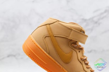 Nike Air Force 1 Mid Wheat lateral side