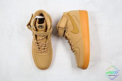 Nike Air Force 1 Mid Wheat tongue