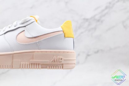 Nike Air Force 1 Pixel Arctic Orange medial side