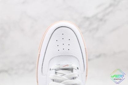 Nike Air Force 1 Pixel Arctic Orange vamp