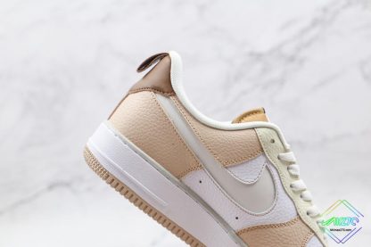 Nike Air Force 1 Premium Coffee Bean swoosh cut-out